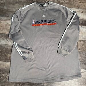 NBA Golden State Warriors Team Issued!Warmup Sweatshirt SZ 2XLT Used